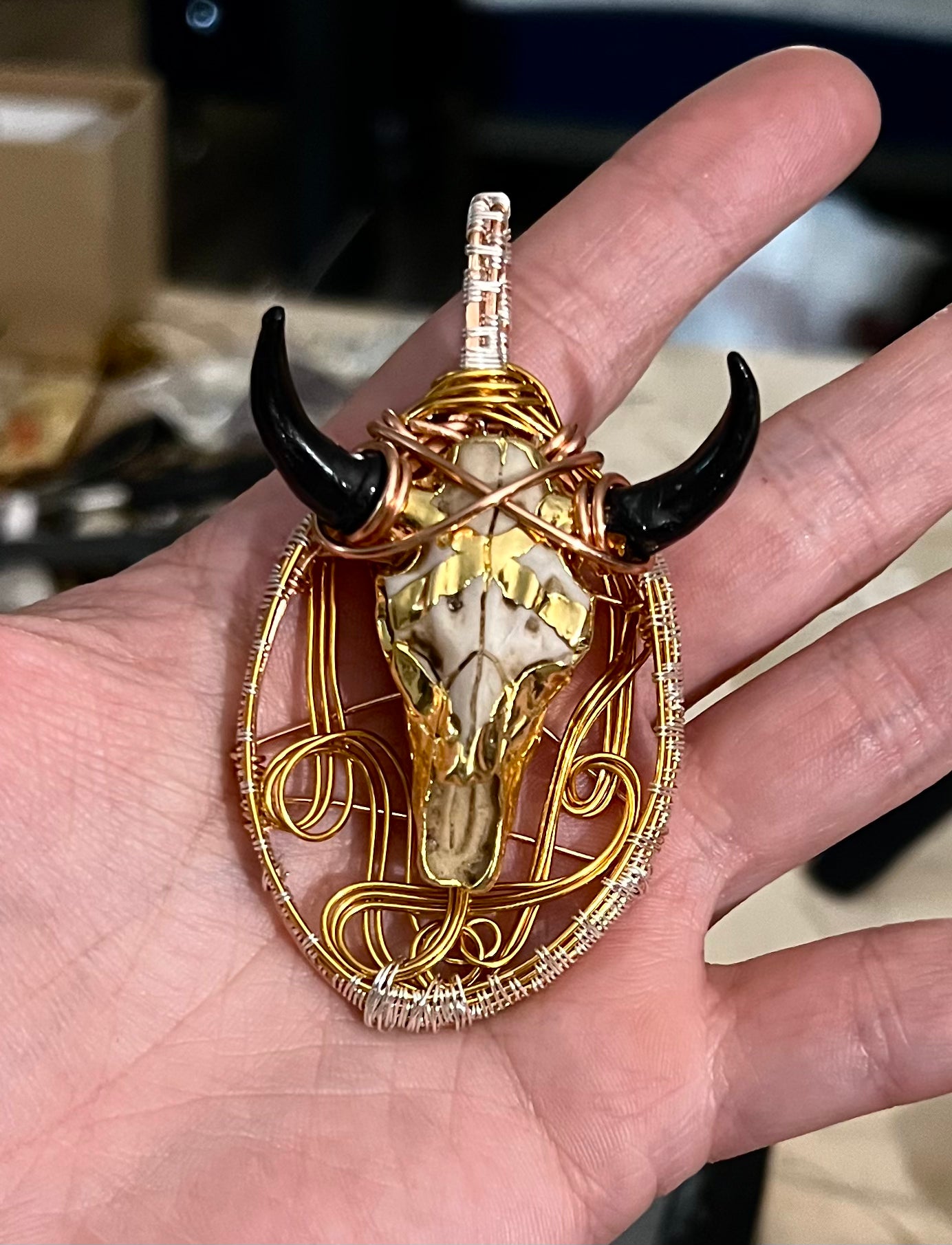 The Brazen Bull Necklace