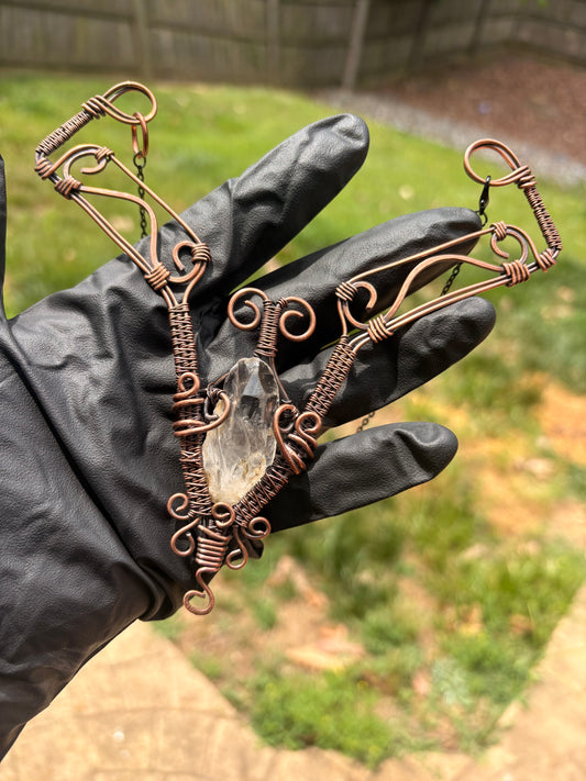 Rappahannock River Quartz Pendant
