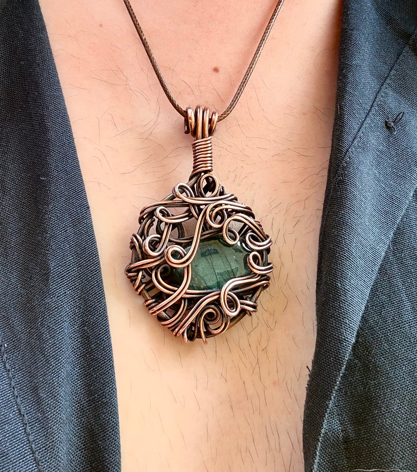 Blue Flash Pendant