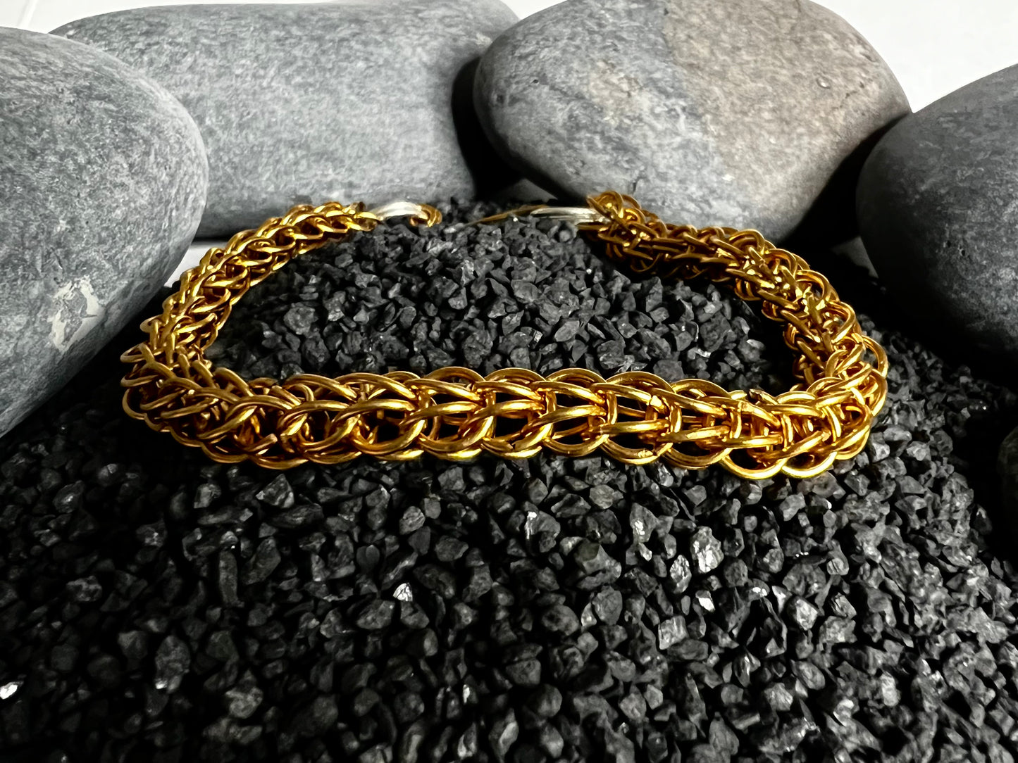 Brass Persian Link Bracelet