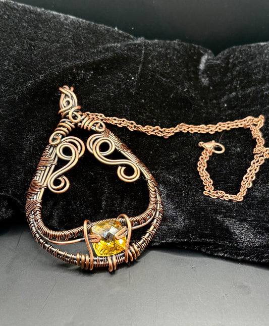 Cerella Citrine Pendant