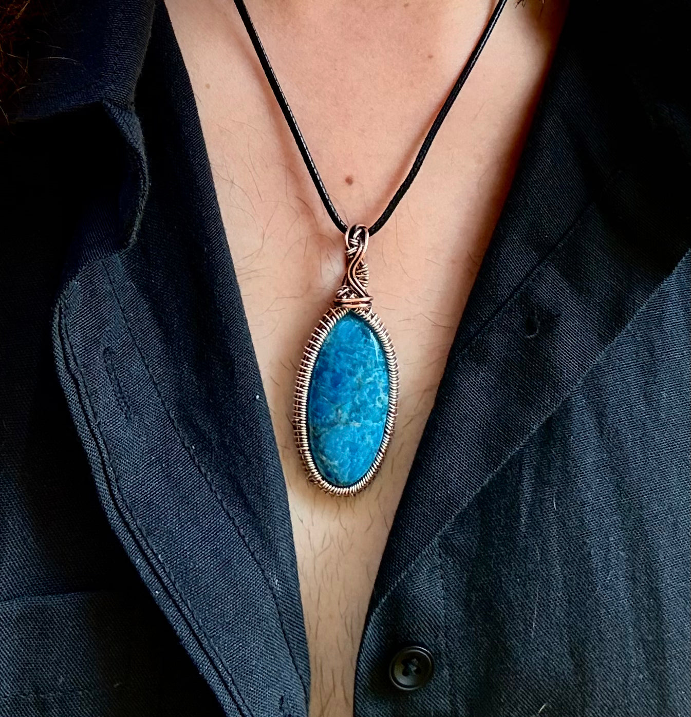 Throat Chakra Pendant