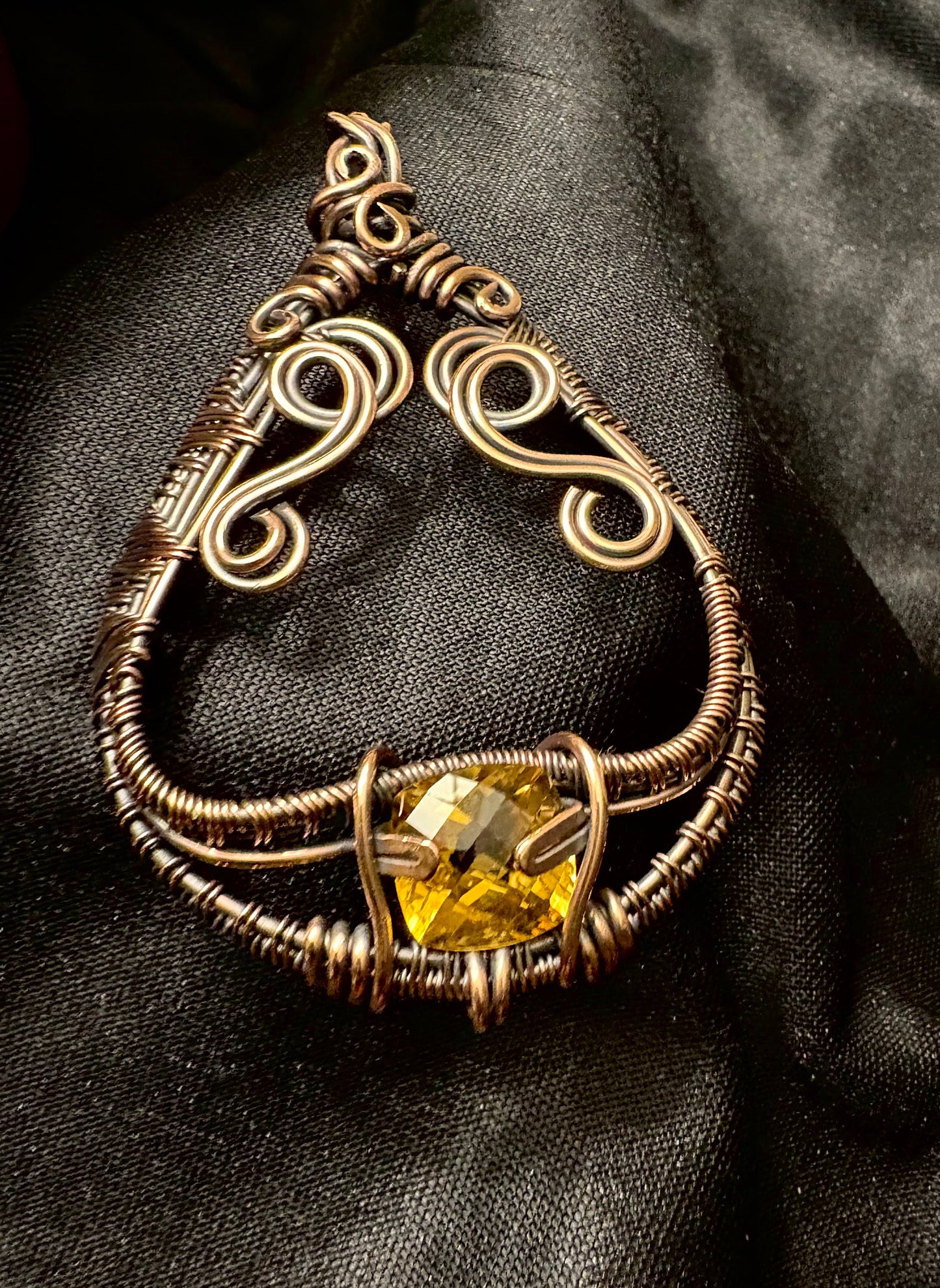 Cerella Citrine Pendant