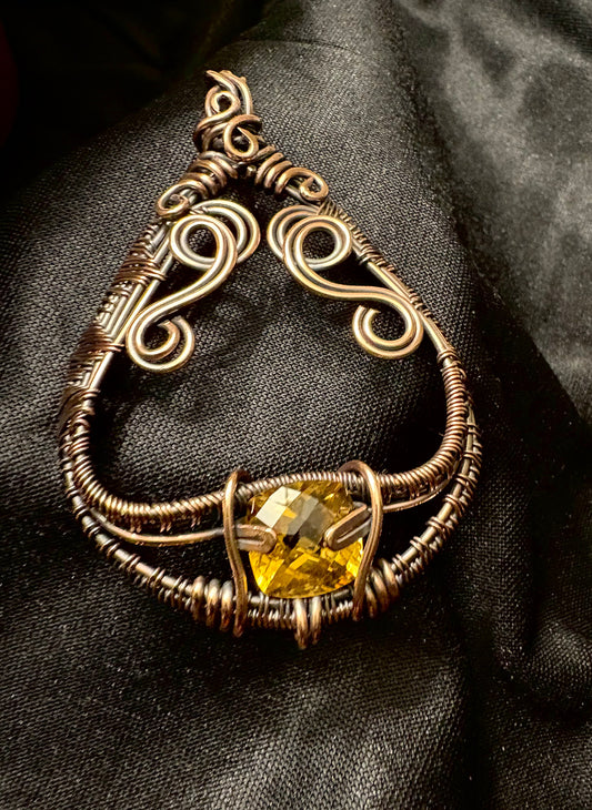 Cerella Citrine Pendant
