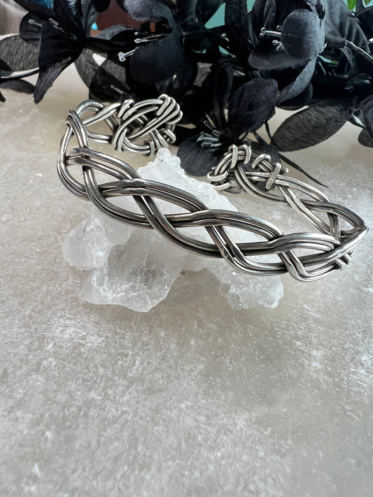 Sterling Silver Celtic Cuff