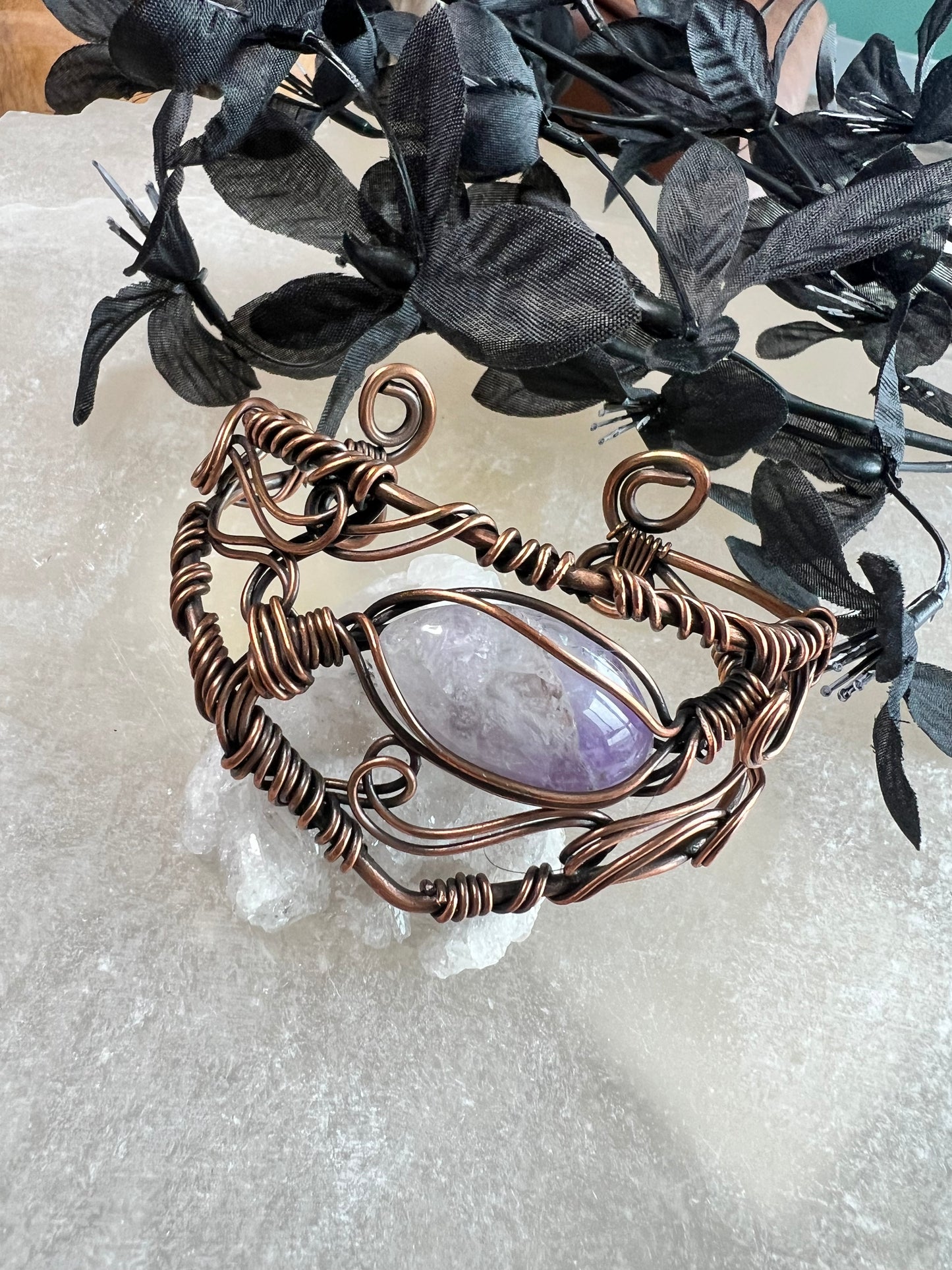 Amethyst Cuff