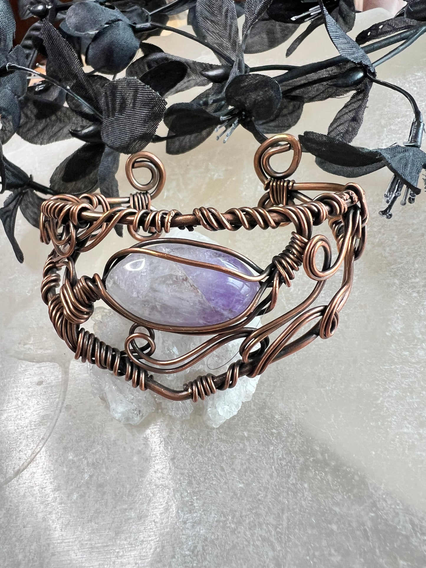 Amethyst Cuff