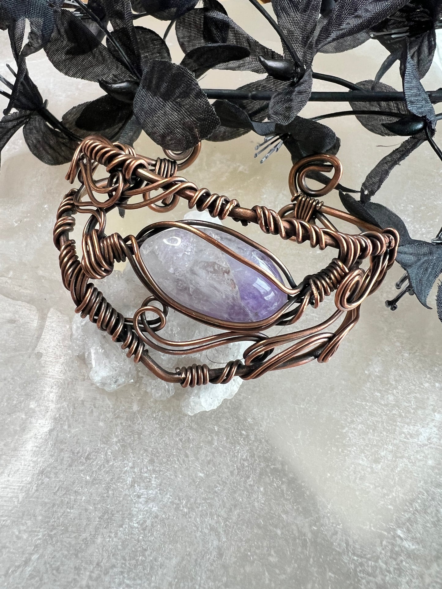 Amethyst Cuff