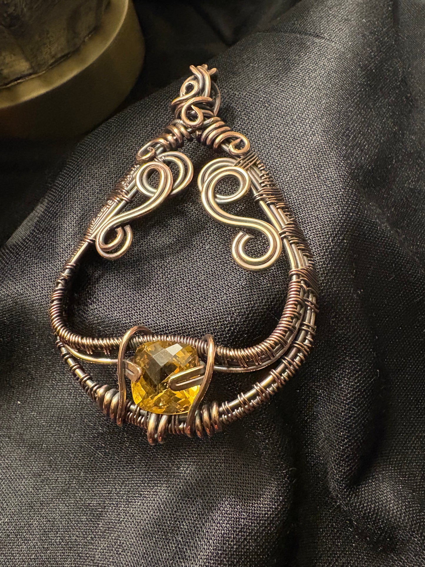 Cerella Citrine Pendant