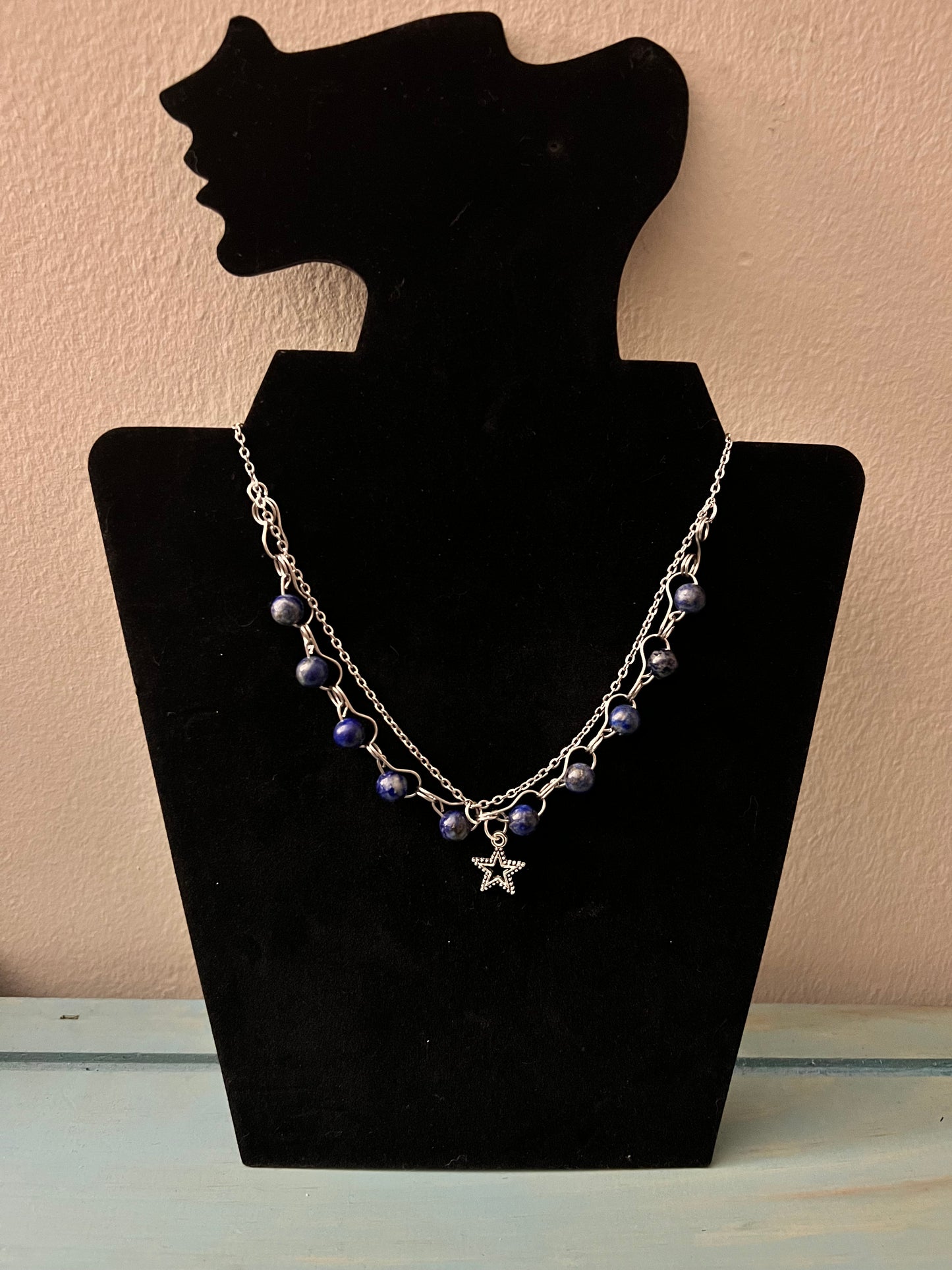 Enchantress Lapis Lazuli Necklace and Earrings