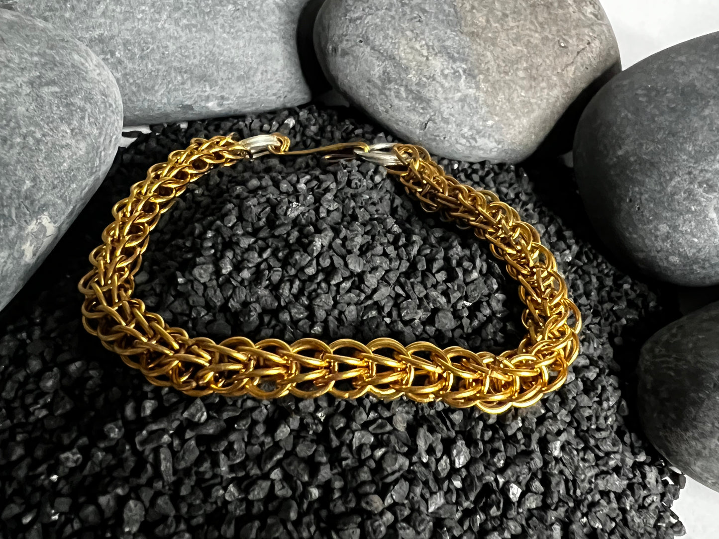 Brass Persian Link Bracelet